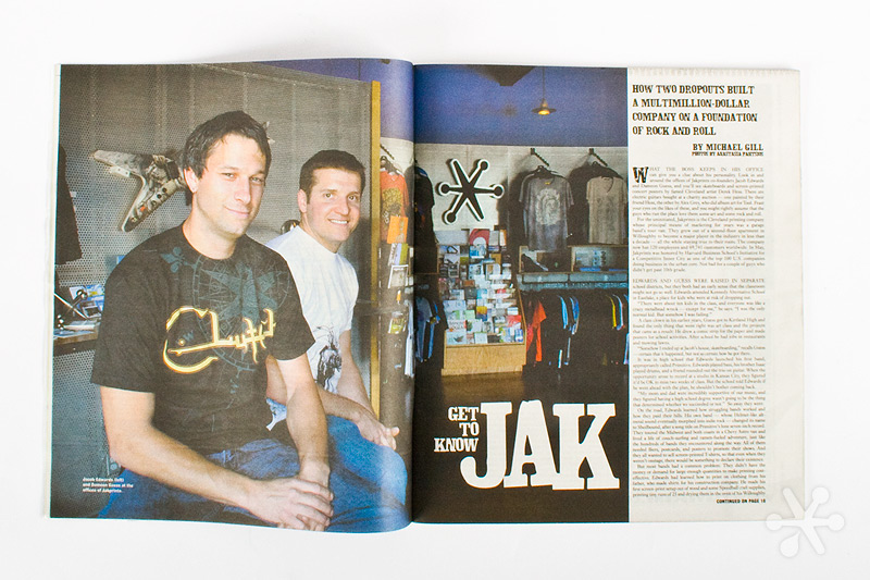 Scene Magazine Featuring Jakprints