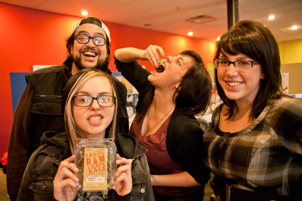 Jakprints Brad's Raw Food - The Gang Enjoys