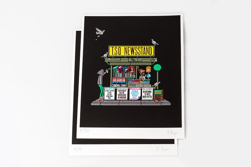 newsstand giclee example